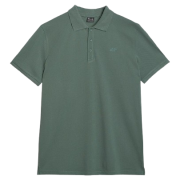 Мъжка тениска 4F Polo Shirt M555 зелен GREEN