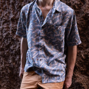 Мъжка риза Roayal Robins M Camino Pucker S/S