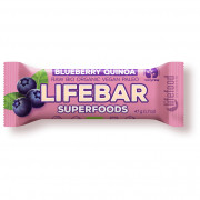 Бар Lifefood Lifebar Plus Боровинки с Киноа BIO RAW