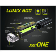 Предна светлина Just One LUMIX 500