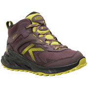 Детски обувки Keen Zionic Mid Wp Youth червен huckleberry/mango mint