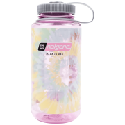 Бутилка Nalgene Wide Mouth Tie-Dye Print 1000 ml розов Cosmo/Platinum Tie Die