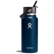 Термо бутилка Hydro Flask Wide Flex Straw Cap 32 oz тъмно син