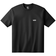 Мъжка тениска Vans New Left Chest SS Tee черен Black/White