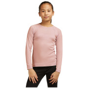 Детска функционална тениска Icebreaker K 200 Oasis LS Crewe Pink Quartz