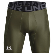 Мъжки функционални боксерки Under Armour HG Armour Shorts тъмно зелен MarineODGreen/White