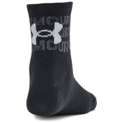 Детски чорапи Under Armour Yth UA Essential 6Pk Qtr Black
