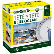 Комплект прибори Brunner Set tête-à-tête Blue Ocean 8 pcs