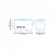 Хладилна кутия Mestic Coolbox Compressor MCCP-35 AC/DC