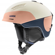 Дамска ски каска Uvex Ultra Pro WE розов/бял abstract camo mat