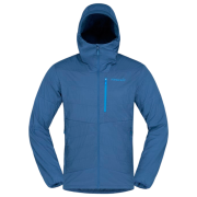 Мъжко туристическо яке Norrona Lyngen Thermo 100Active Zip Hood тъмно син Dark Blue