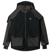 Мъжко зимно яке 4F Technical Jacket M511 черен/сив DEEP BLACK