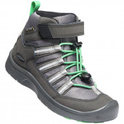 Детски обувки Keen Hikeport 2 Sport Mid Wp Children черен/зелен Black/IrishGreen