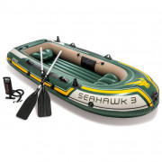 Надуваема лодка Intex Seahawk 3 Boat Set 68380NP