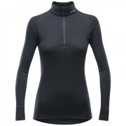 Дамска функционална блуза Devold Duo Active Merino 205 Z.Neck черен Black