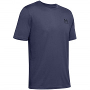 Мъжка тениска Under Armour Sportstyle Left Chest SS син/черен BlueInk/Black