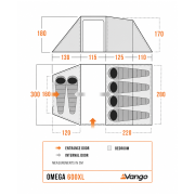 Палатка Vango Omega 600XL
