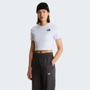 Дамска тениска The North Face Essential Cropped Slim Short Sleeve Tee