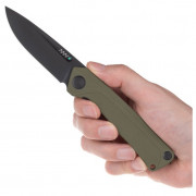 Сгъваем нож Acta non verba Z200 BB DLC/G10 зелен/черен