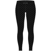 Дамско функционално долно бельо Icebreaker W Mer 260 Vertex Leggings On-Piste черен/бял Black/Snow/J