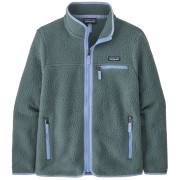 Дамски суитшърт Patagonia Retro Pile Jacket зелен Nouveau Green