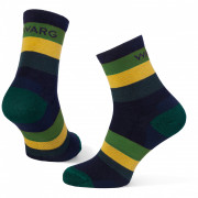 Чорапи Warg Happy Merino M Stripes зелен