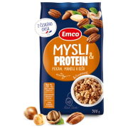 Müsli Emco Protein мюсли пекан/ бадеми/ кашу 500 г
