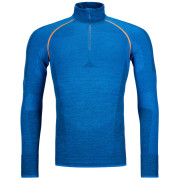 Функционален мъжки суичър Ortovox 230 Competition Zip Neck син JustBlue