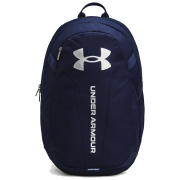 Раница Under Armour Hustle Lite Backpack тъмно син Midnight Navy / Midnight Navy / Metallic Silver