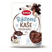 Каша Emco Оризова каша шоколад-кокос 45 г