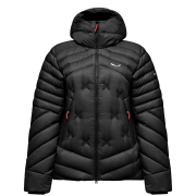 Дамско пухено яке Salewa Ortles Med 4 Rds Dwn Jkt W черен black out