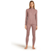 Дамска функционална блуза Icebreaker Women Merino 260 Tech Vertex LS Half Zip Delta Lines AOP