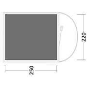 Подложка под палатка Outwell Footprint Sky 2