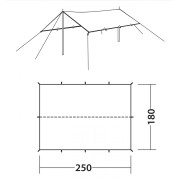 Сенник Robens Tarp 2.5 x 1.8 m