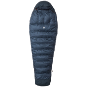 Пухен спален чувал Fjällräven Keb Three Seasons Regular син Navy