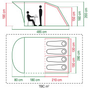 Палатка Coleman Oak Canyon 4 Blackout