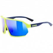 Спортни очила Uvex Sportstyle 237 жълт/син Yellow Blue Matt/Mirror Blue