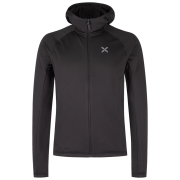 Функционален мъжки суитшърт Montura Fadis Grid Hooded Maglia черен Black