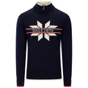 Мъжки пуловер Dale of Norway Nåle Masc. Sweater тъмносин/бял Marine Offwhite
