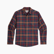Мъжка риза Royal Robbins Lieback Organic Cotton Flannel L/S винен Wine Oak Pld