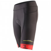 Дамски къси панталони за колоездене Axon Aktiv D черен/червен