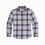 Мъжка риза Royal Robbins Lieback Organic Cotton Flannel L/S син/червен Shasta Blue Oak Pld
