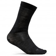 Мъжки чорапи Craft 2-Pack Wool Liner черен