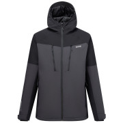 Мъжко зимно яке Regatta Highton Stretch Padded Jacket черен/сив Ash/Black