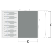 Килим за палатка Outwell Cozy Carpet Denver 6