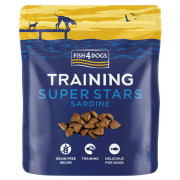 Лакомства за кучета Fish4Dogs Training Super Stars Sardine 150g
