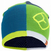 Шапка Ortovox Patchwork Beanie зелен MatchaGreen