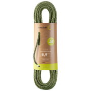 Въже Edelrid Swift Protect Eco Dry 8,9mm зелен 022 night-green