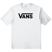 Мъжка тениска Vans Classic Drop V SS Crew Tee-B бял White/Black