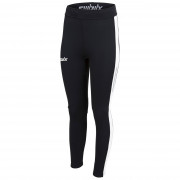 Дамски функционални панталони Swix Focus Warm W черен Black/BrightWhite